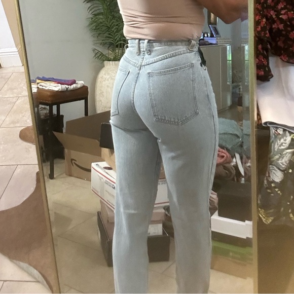 VTG 90’s CACHE amazing fit Lightwash Sequin mom 4 6 - Picture 3 of 15